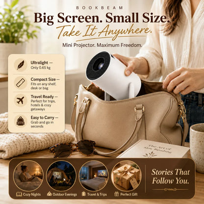 Portable Book Projector